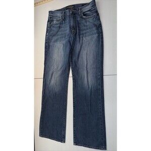 LUCKY BRAND Jeans- MEN'S 30 X 32 - BLUE 181 RELAXED STRAIGHT JEANS